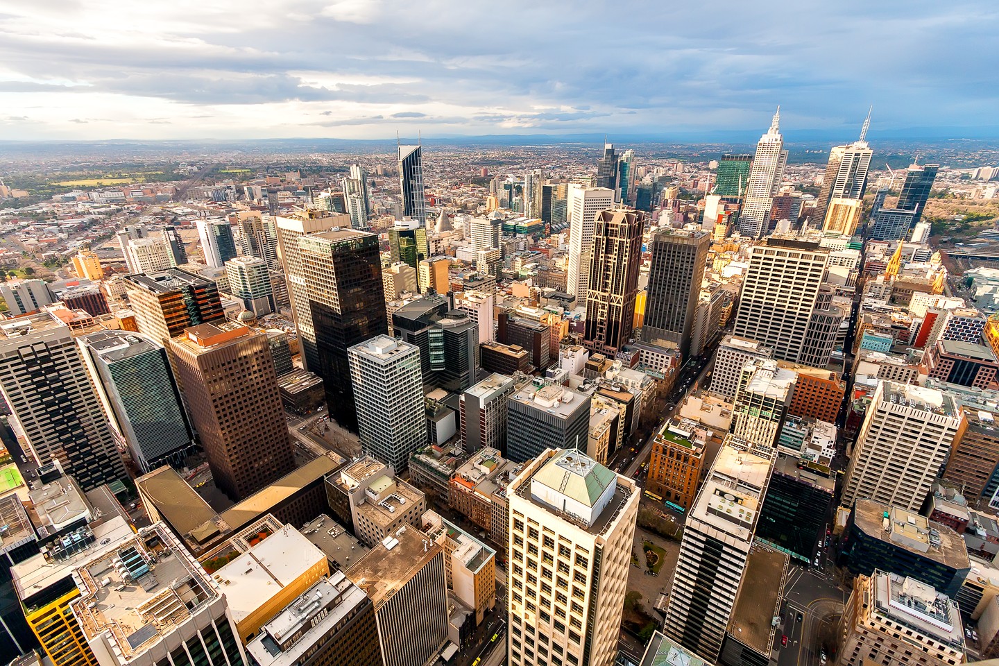 Skyscrapers in Melbourne, Australia