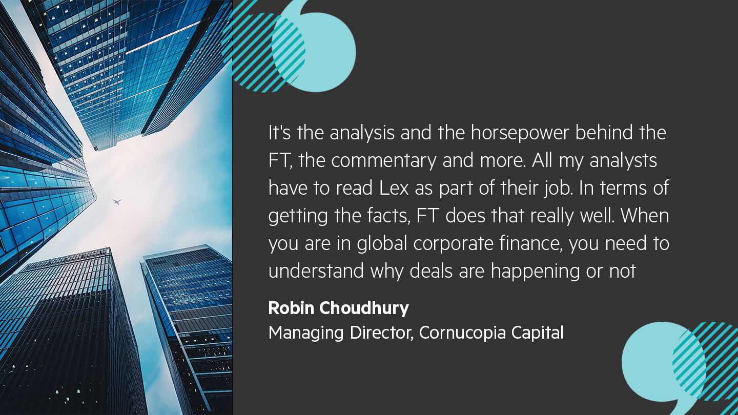 FT newsletter quote image